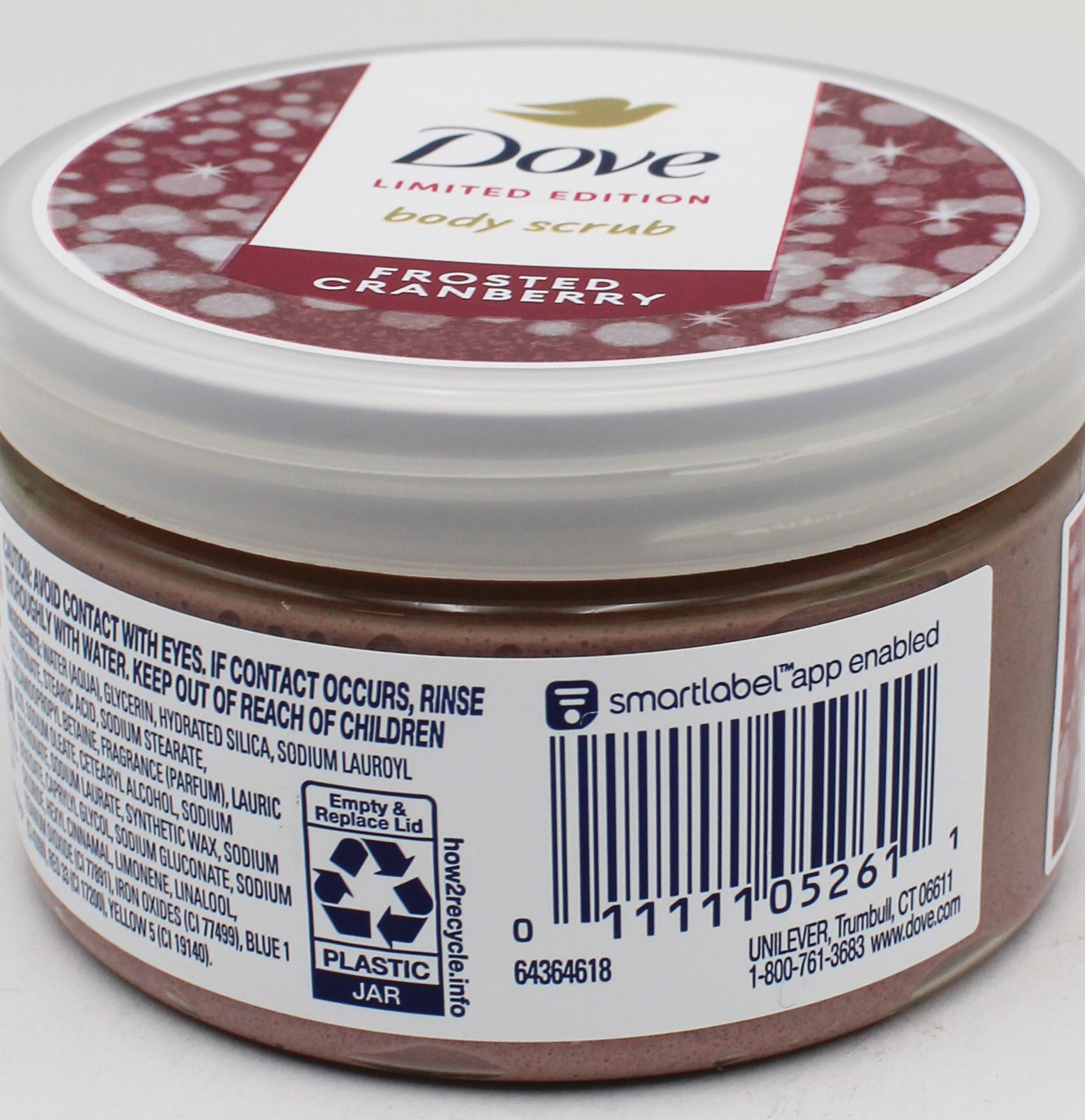 DOVE BODY SCRUB - CRANBERRY 3.5oz