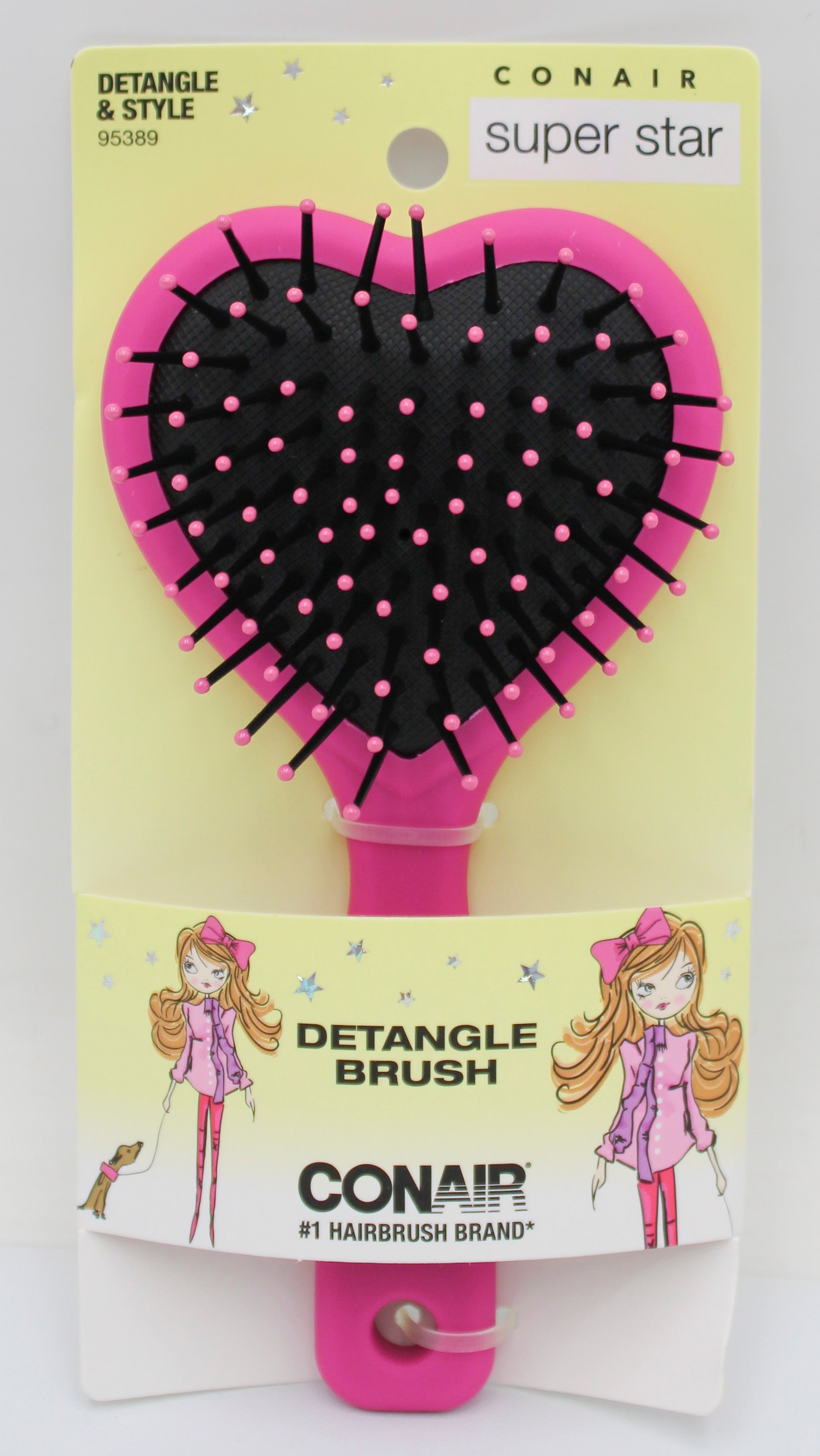 CONAIR HEART SHAPED BRUSH NI