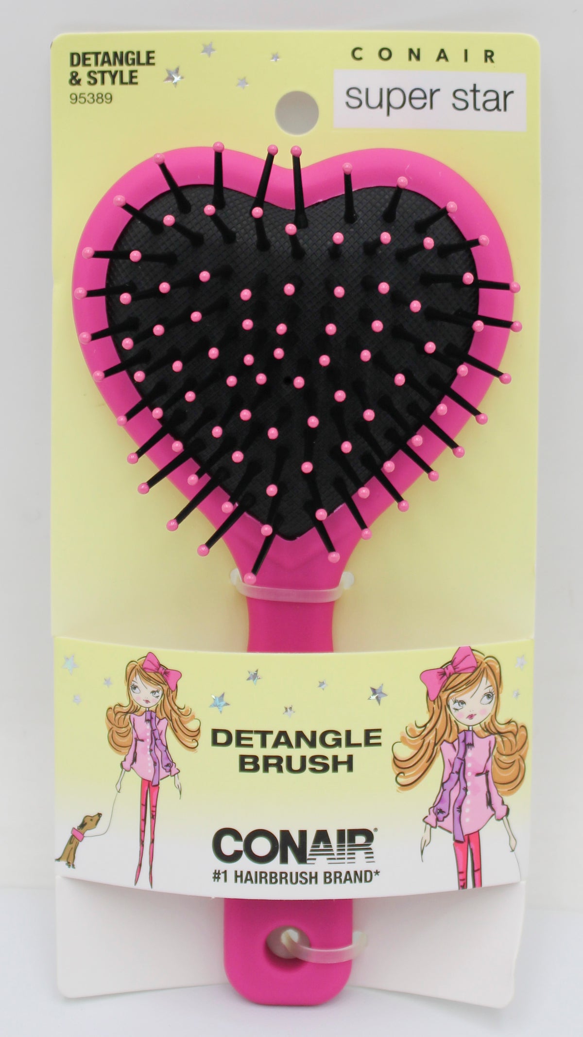 CONAIR HEART SHAPED BRUSH NI