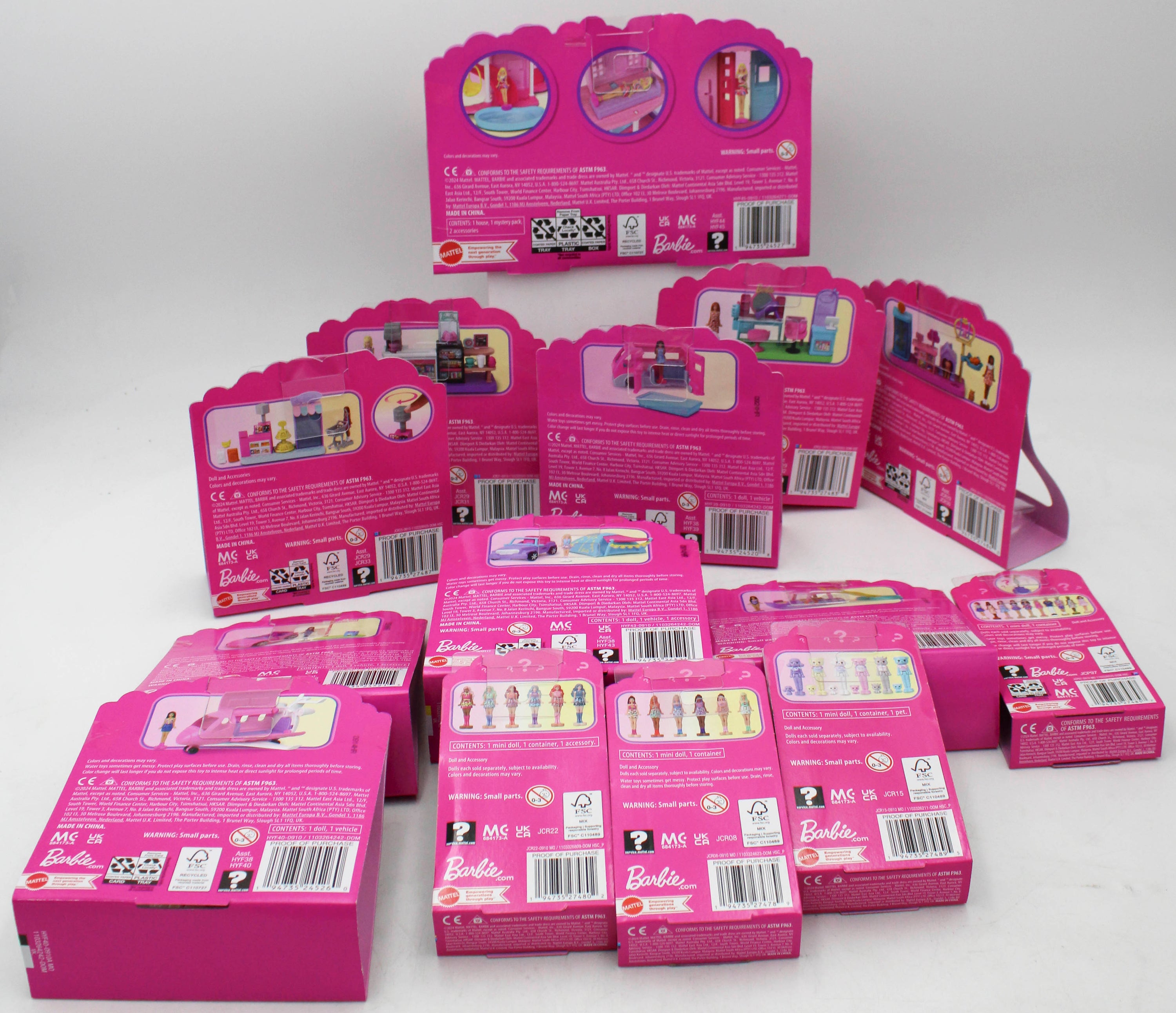 BARBIE MINILAND SIDEKICK W/BASE