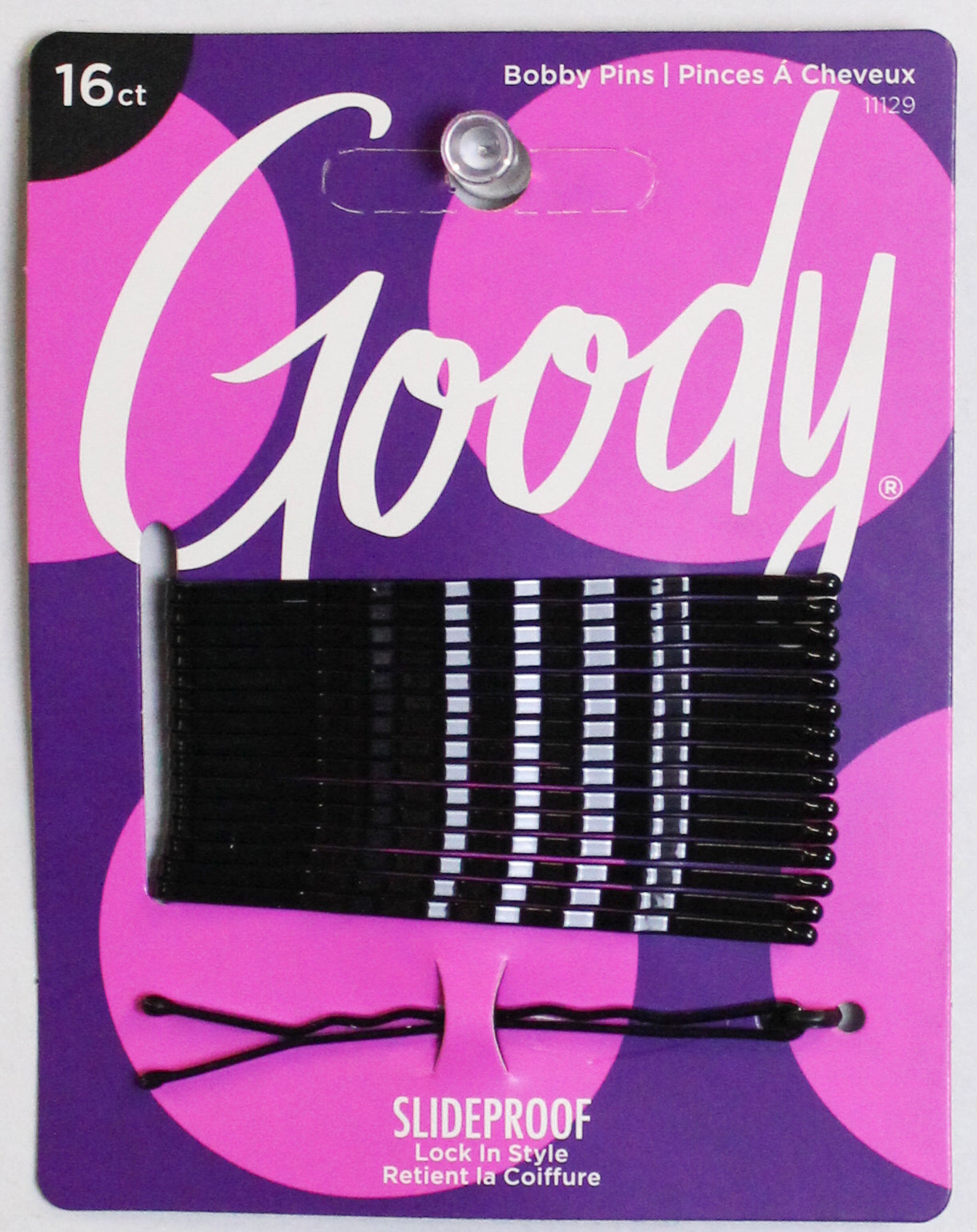GOODY STAYPUT SLIDEPROOF BOBBY PINS 16ct NI