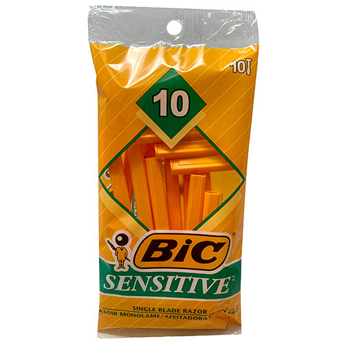 BIC DISPOSBLE SHAVER 10CT-SENSITIVE