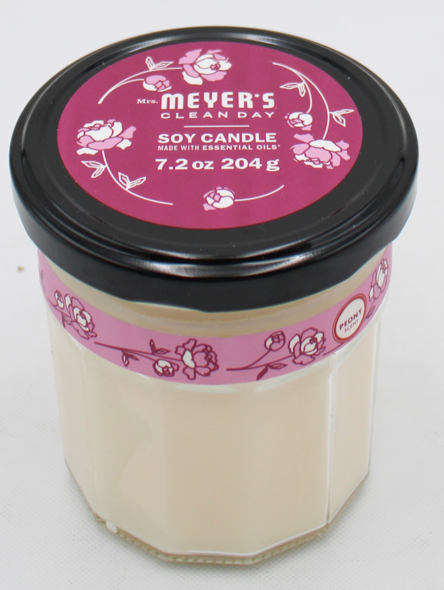 Mrs. Meyer's Large Soy Candle Peony 7.2oz