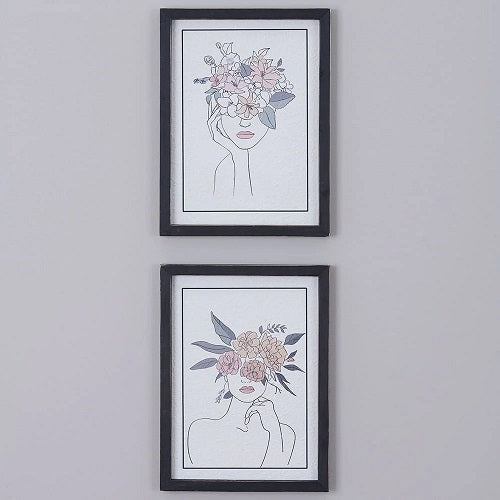 FLOWERS ON MY MIND CANVAS PRINT 12"L x 16"W - ASSORTED