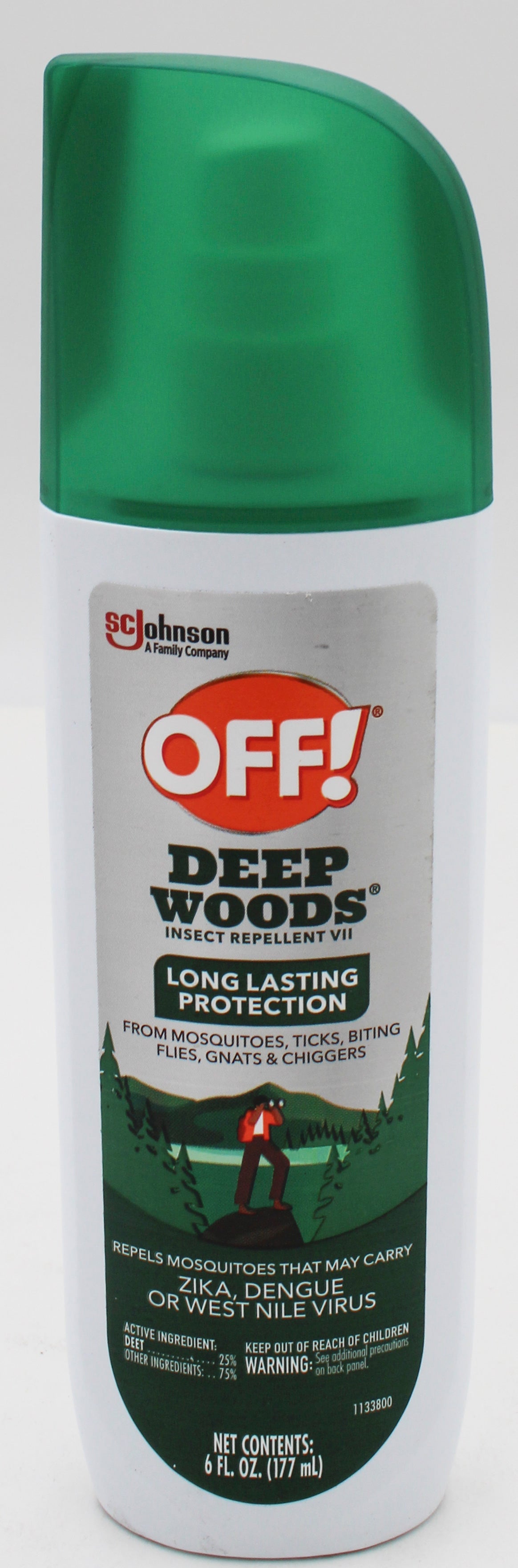 SP OFF! DEEP WOODS 6oz PUMP-UNSCENTED