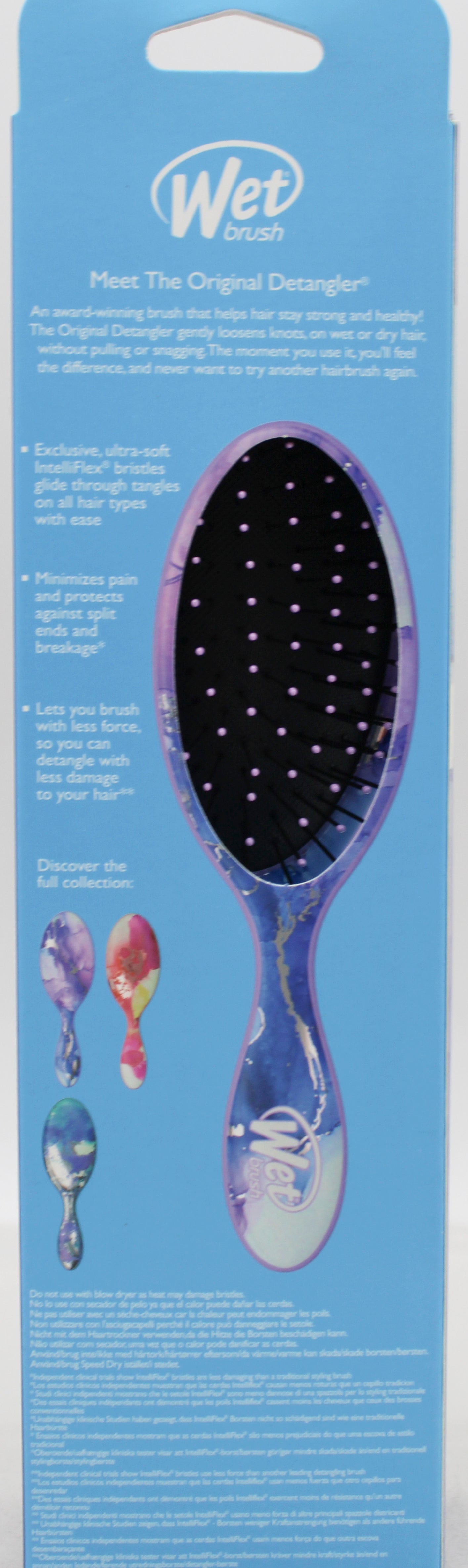 WET BRUSH ORIGINAL DETANGLER VIOLET SKIES NI