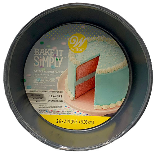 SP WILTON ROUND PAN SET 2PC