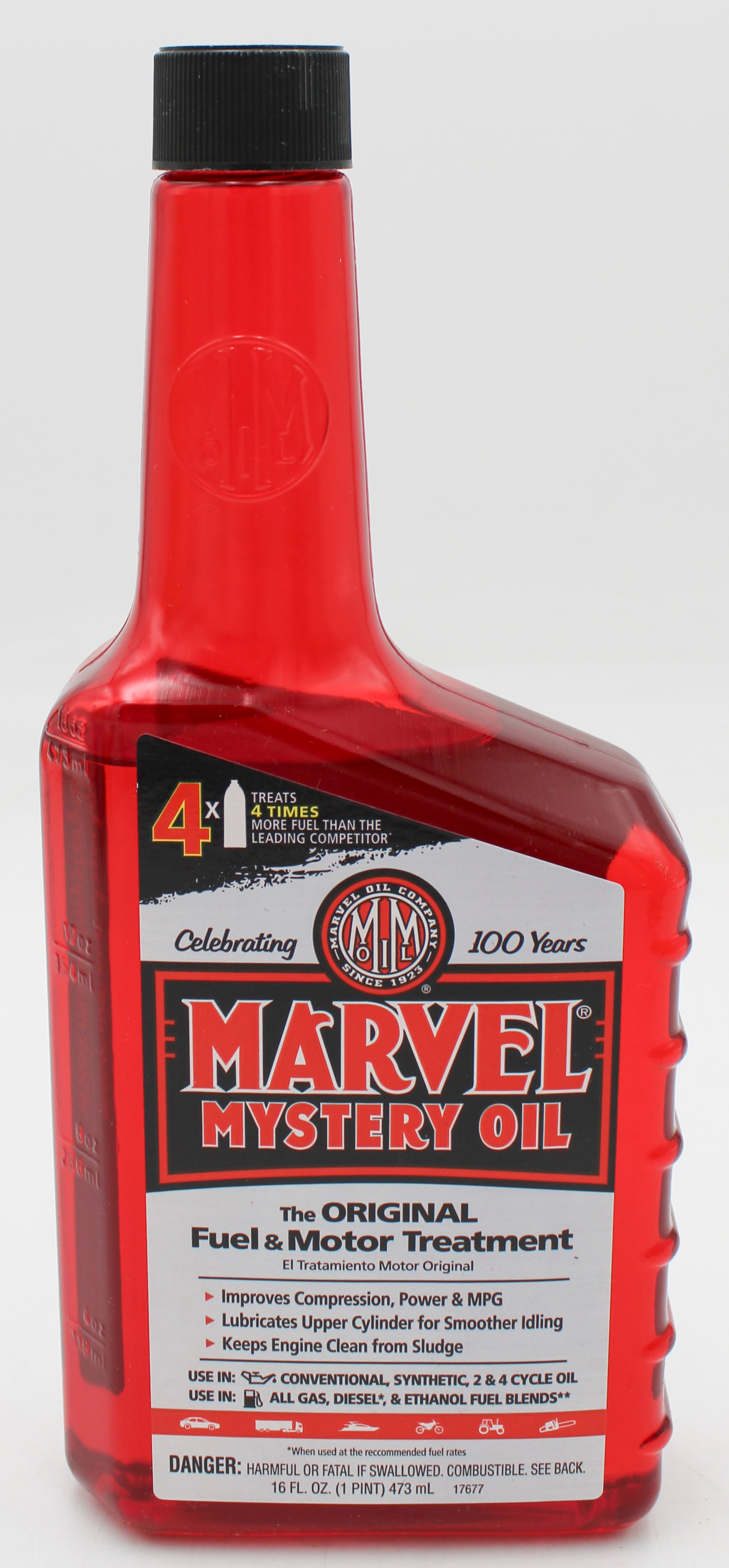 SP MARVEL MYSTERY OIL THE ORIGINAL FUEL & MOTOR TREATMENT 16oz'