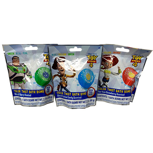 TWIST BATH BOMB 2.11oz/1CT-TOYSTORY