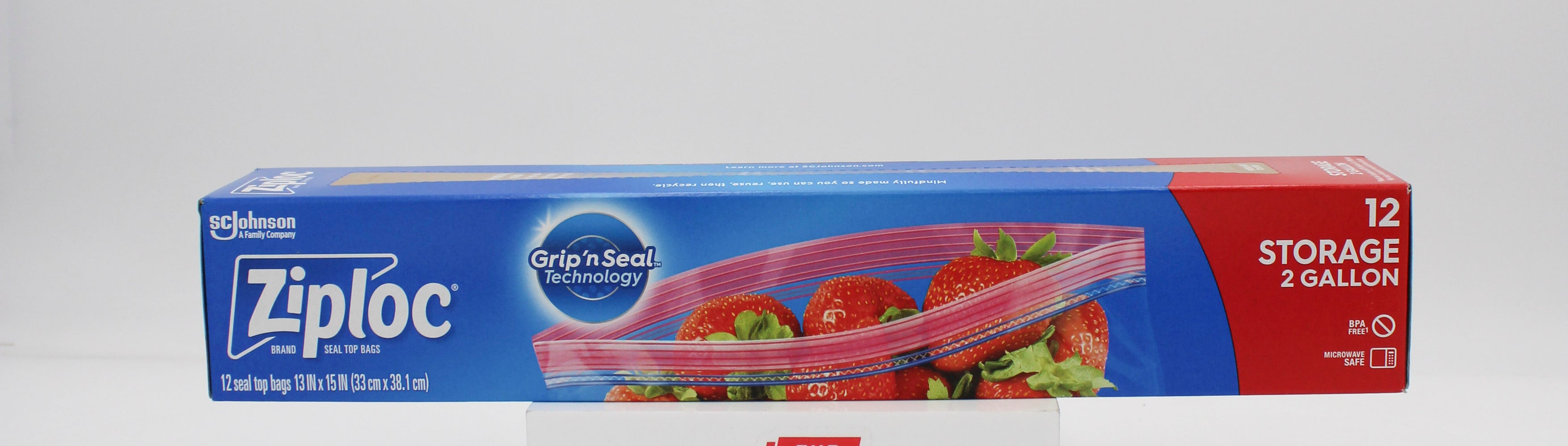 SP ZIPLOC STORAGE BAG 12CT/2 GALLON (IMPERFECT)