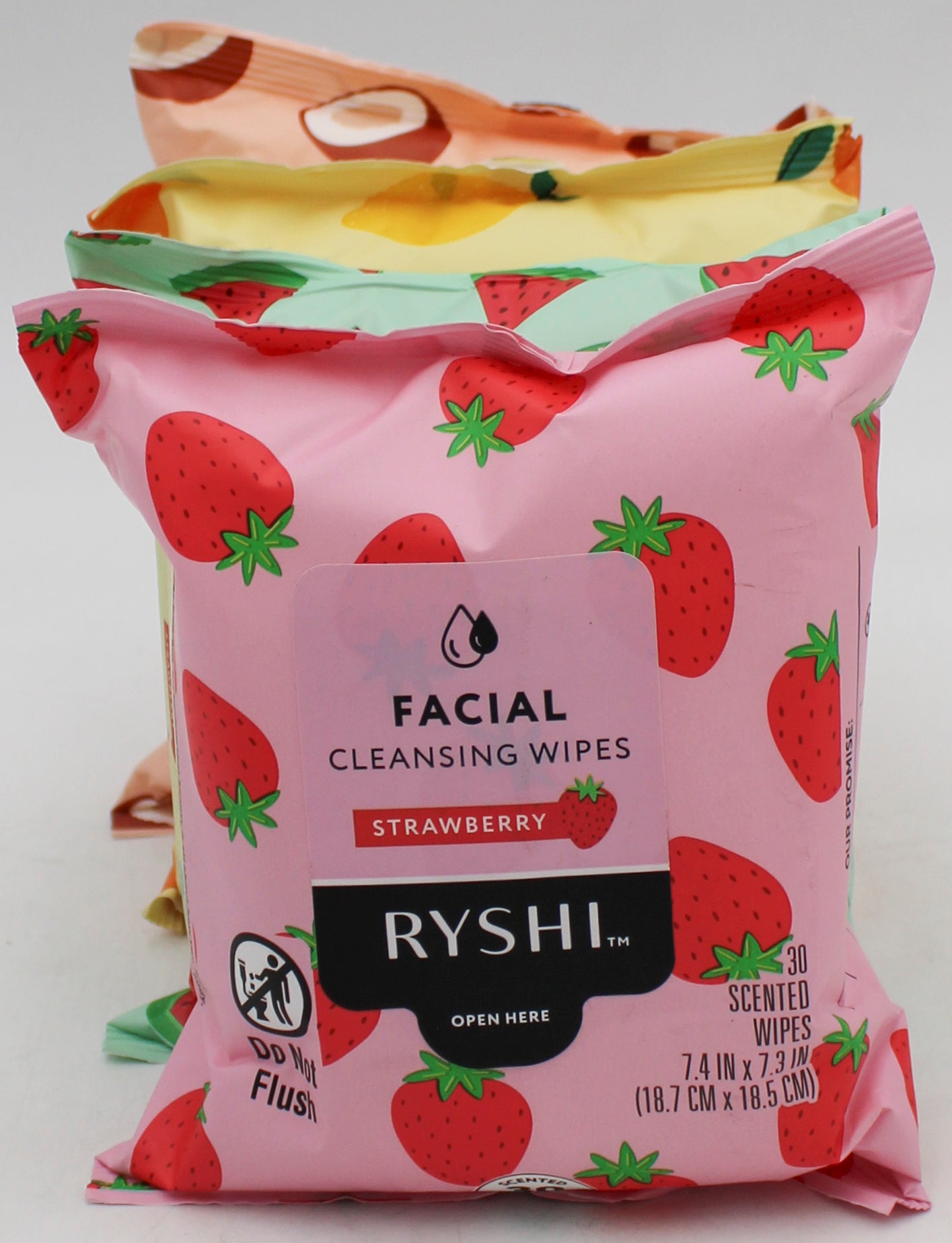 RITE AID RYSHI 30ct FACIAL CLEANSING WIPES 4PACK