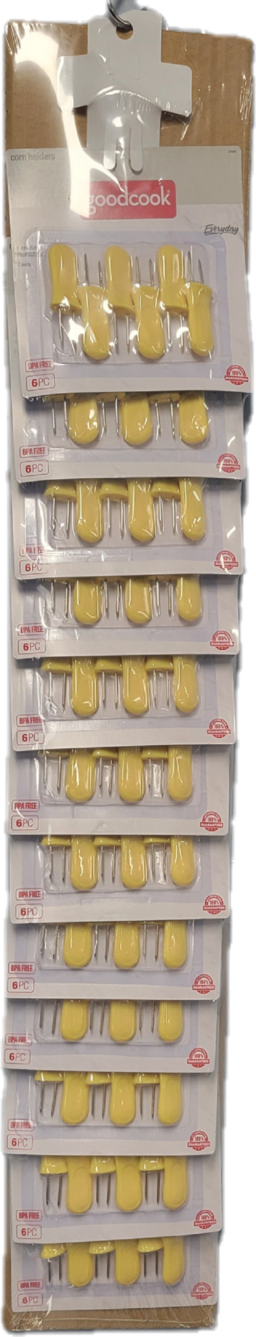 GOOD COOK 36PC CORN SKWR CLIP STRIP