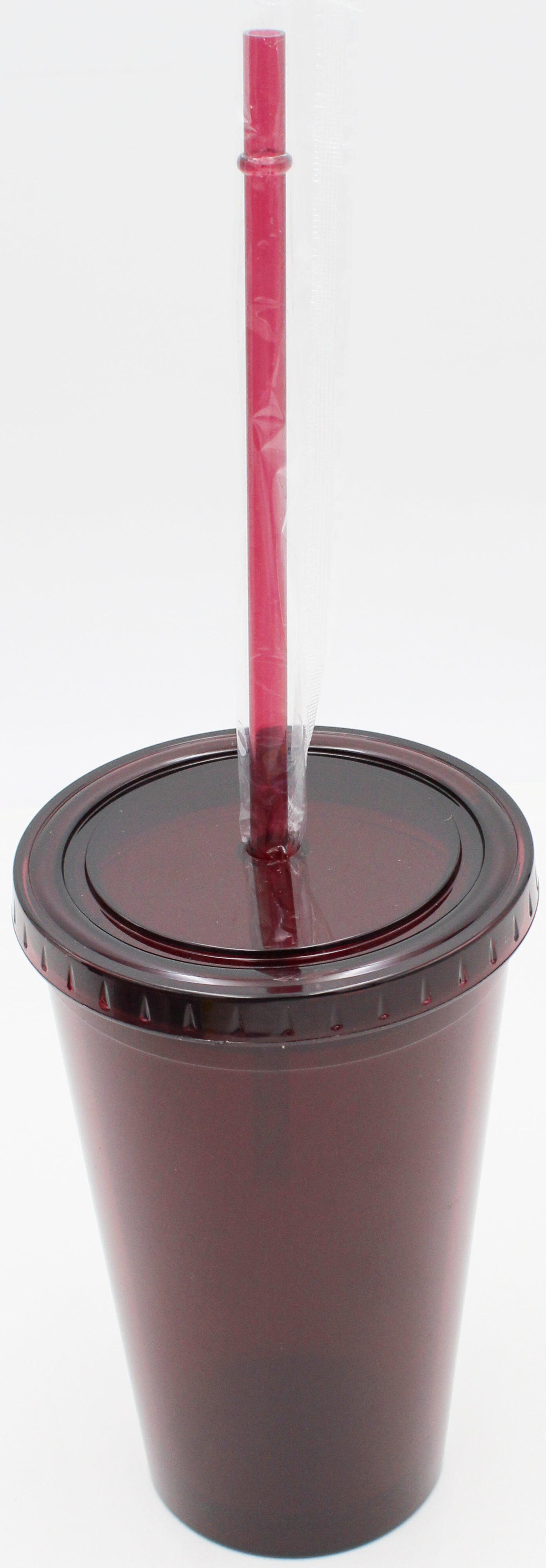 16OZ ACRYLIC PATIO TUMBLER - MAROON
