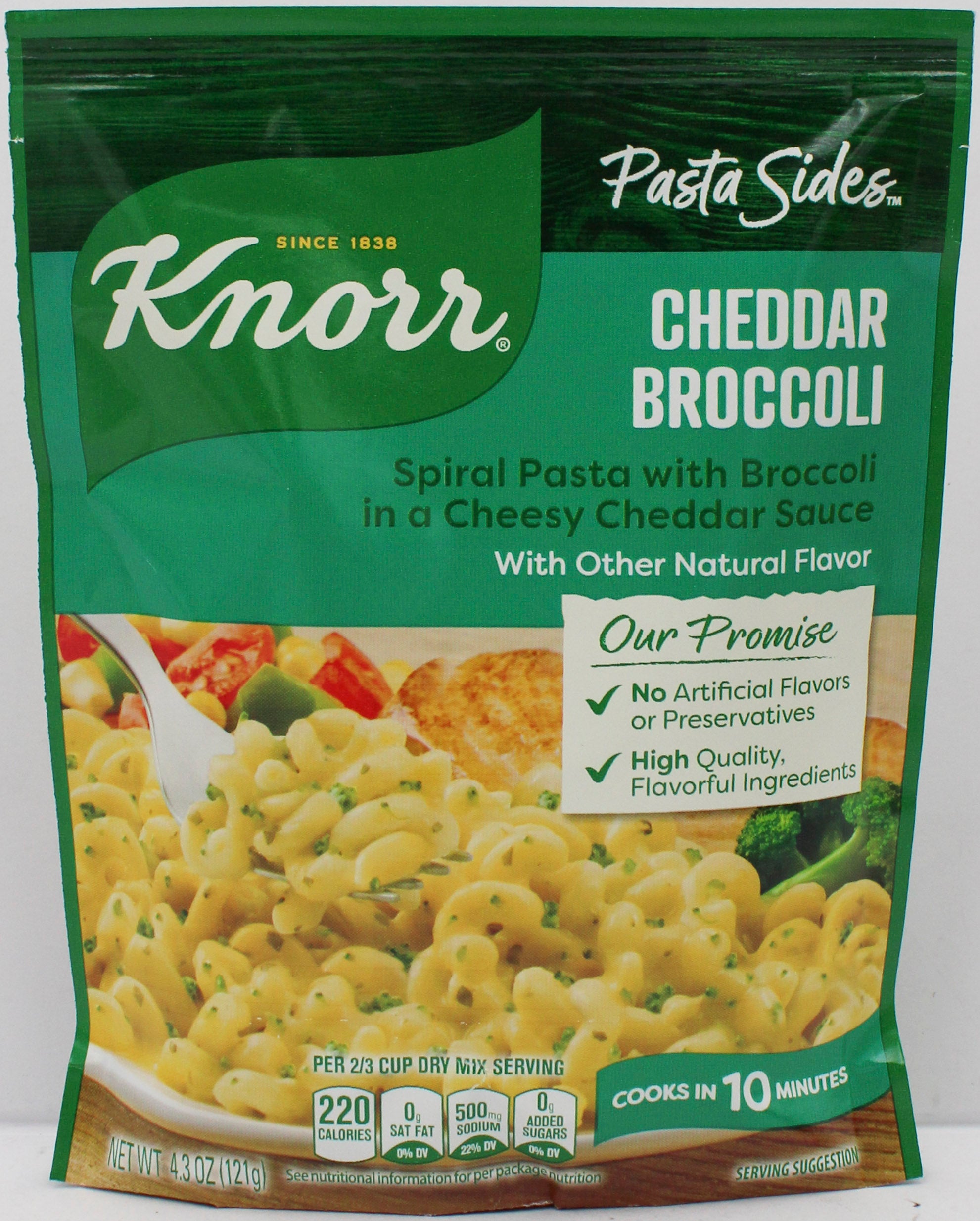 KNORR CHEDDAR & BROCCOLI SIDES 4.3oz 11/4/2026