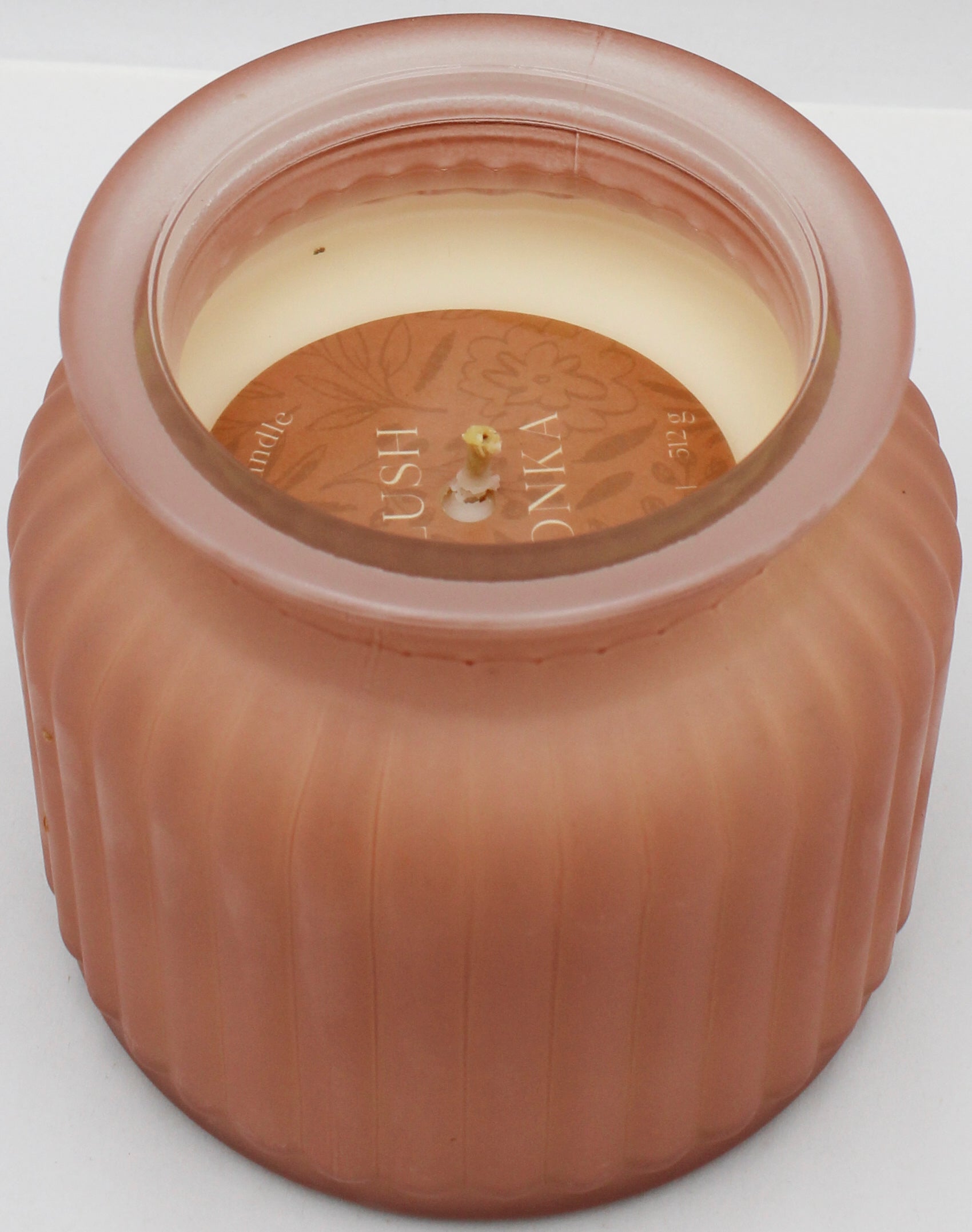 LARGE JAR CANDLE BLUSH TONKA 18.1oz