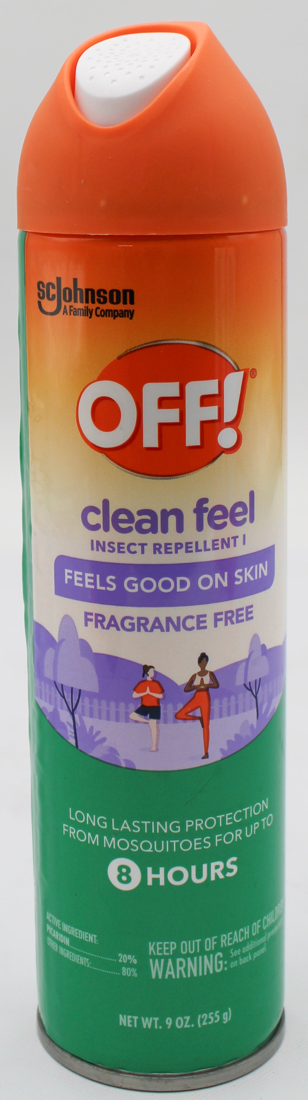 OFF CLEAN FEEL AEROSOL INSECT REPELLENT 9oz