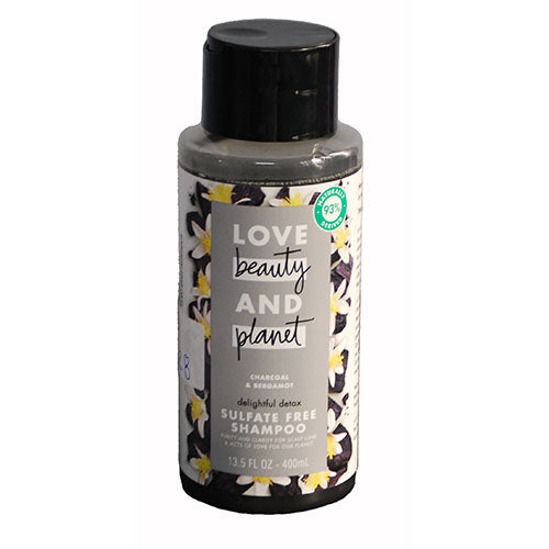 LOVE BEAUTY & PLANET SHAMPOO 13.5OZ- CHARCOAL&BERGAMOT.
