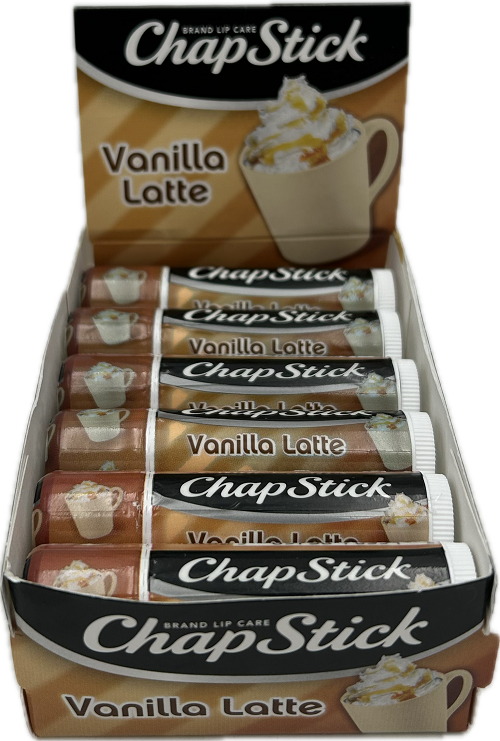CHAPSTICK VANILLA LATTE 0.15oz 8/31/2025