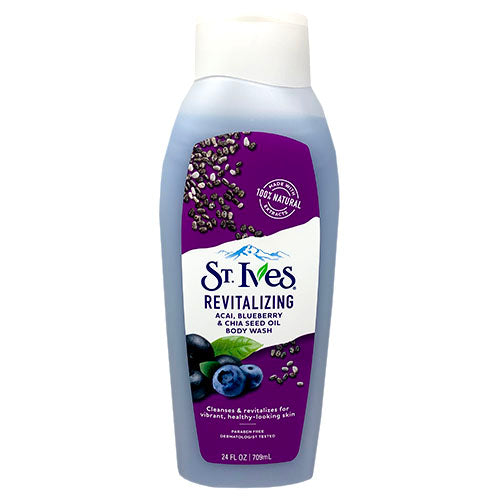 ST.IVES BDYWSH 24oz-RVTLZNG BLUBRRY