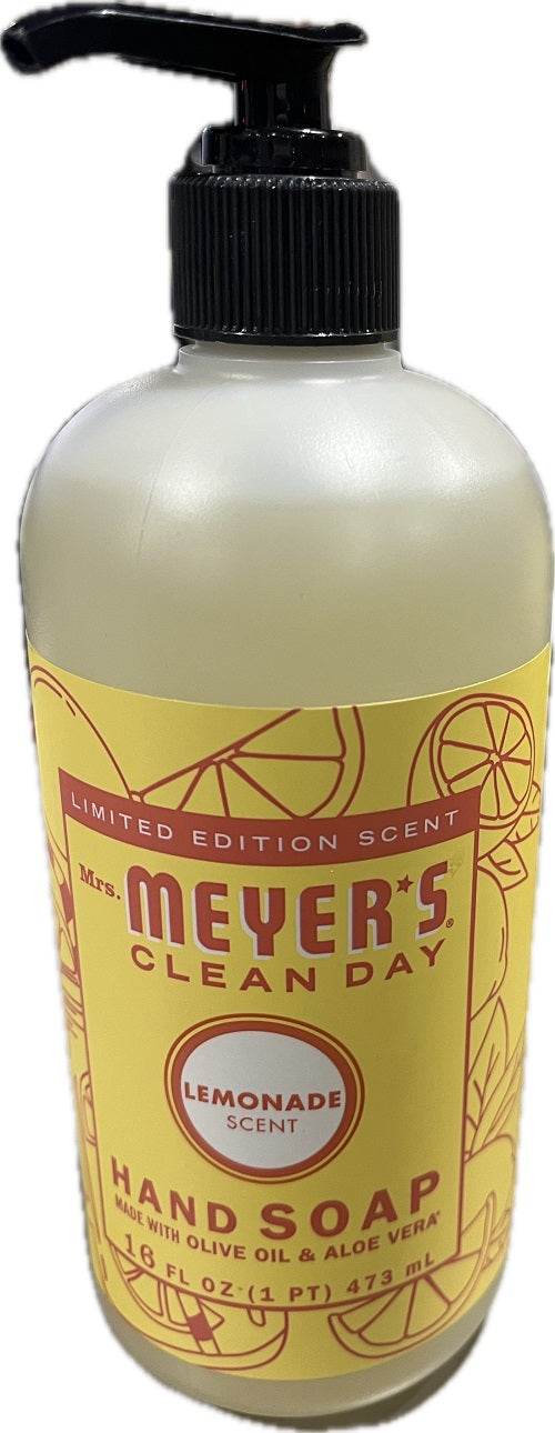 SP MEYER'S CLEAN DAY HAND SOAP LEMONADE SCENT 16oz
