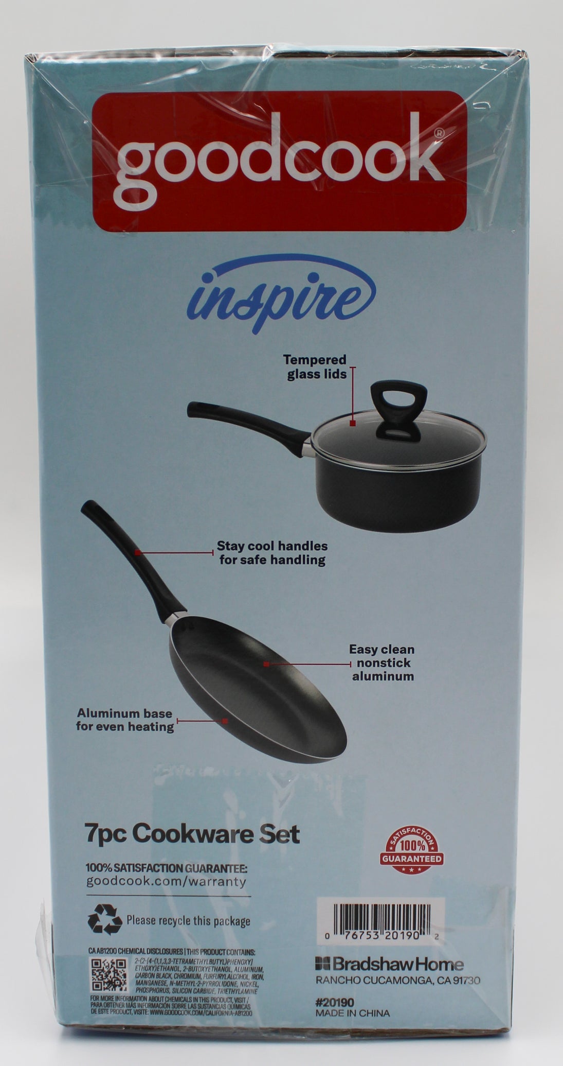 7-Piece Nonstick Cookware Set | Wholesale Kitchenware