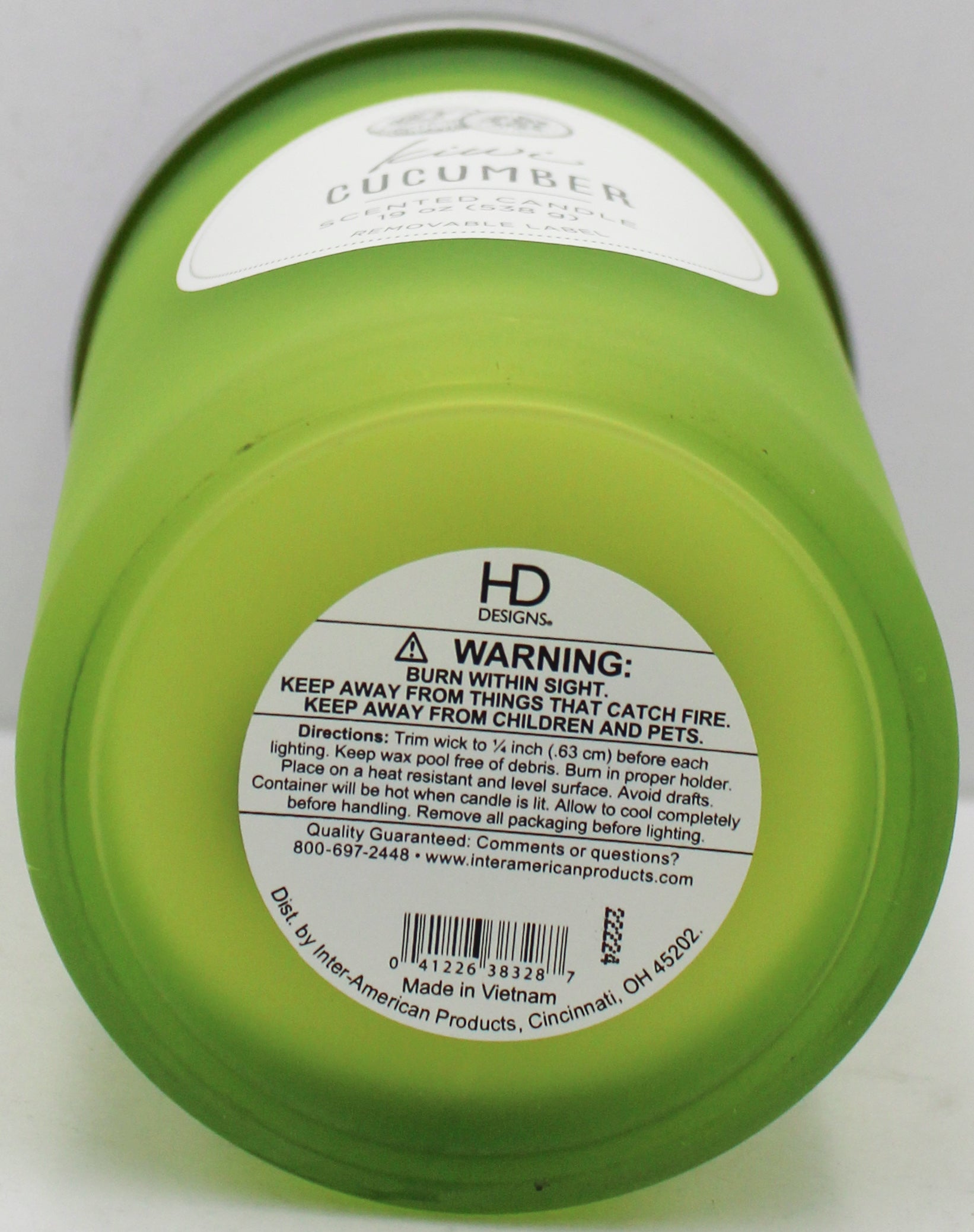 CHESAPEAKE BAY JAR CANDLE KIWI CUCUMBER 19oz NI