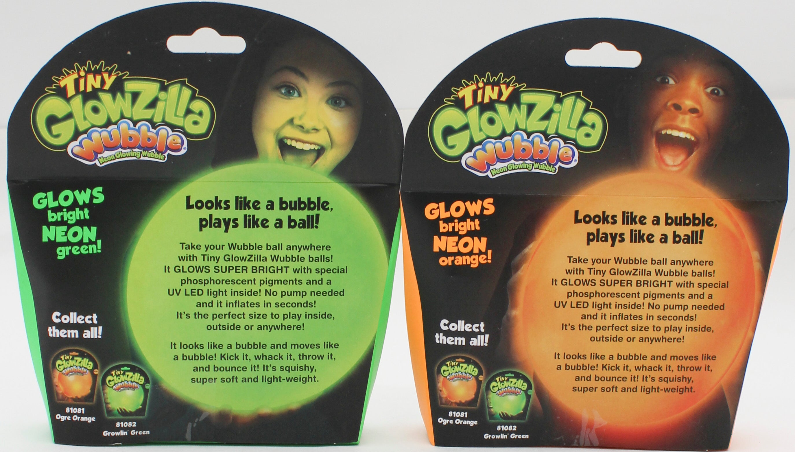 TINY GLOWZILLA WUBBLE ASSTORTED