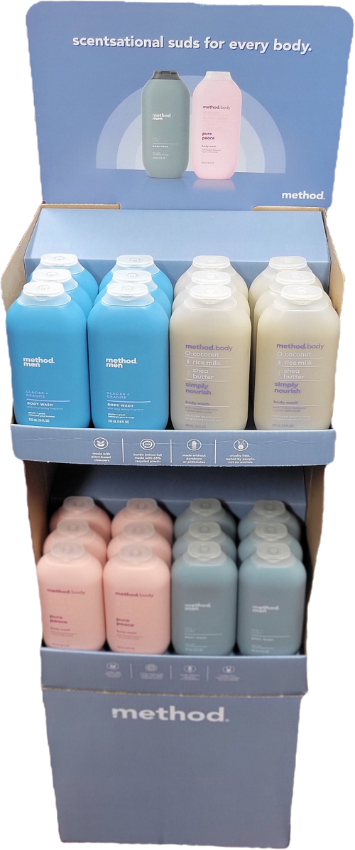 SP METHOD BODY WASH 18oz ASSORTER