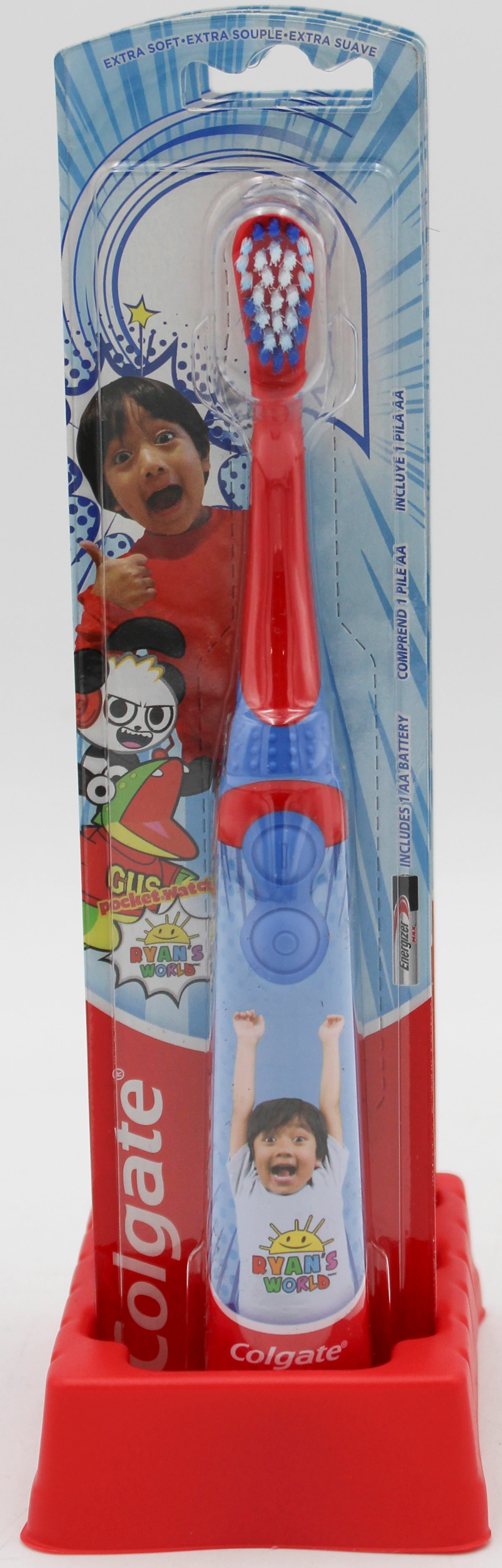 COLGATE KIDS BATTERY POWERED TOOTHBRUSH RYAN'S WORLD - SOFT NI