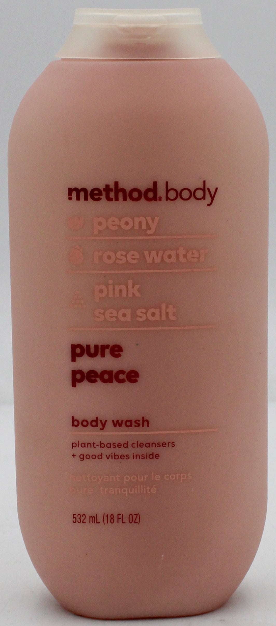 METHOD BODY WASH PURE PEACE 18oz NA.