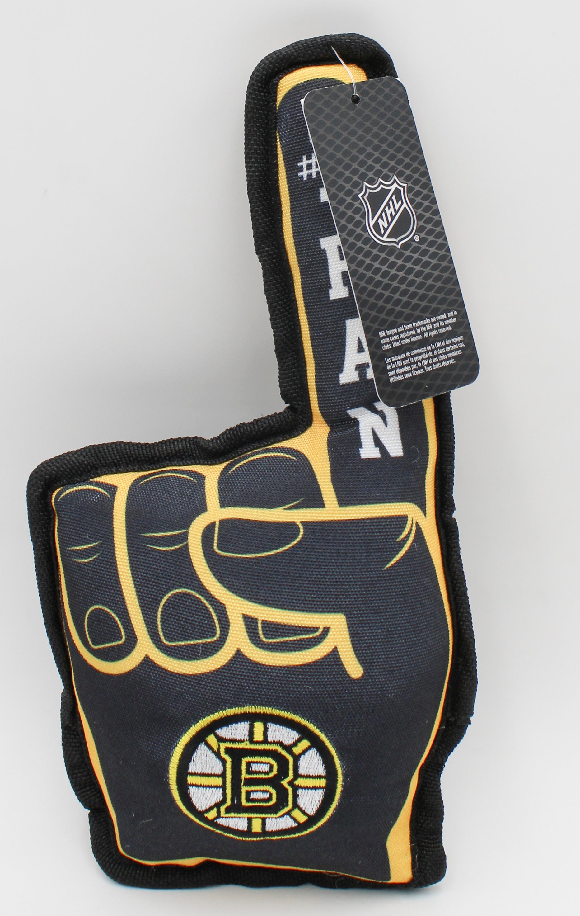 NHL  BOSTON BRUINS #1 FAN DOG TOY NI