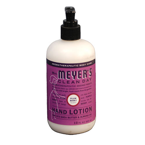 MRS MEYERS HAND LOTION 12OZ-PLUM BERRY