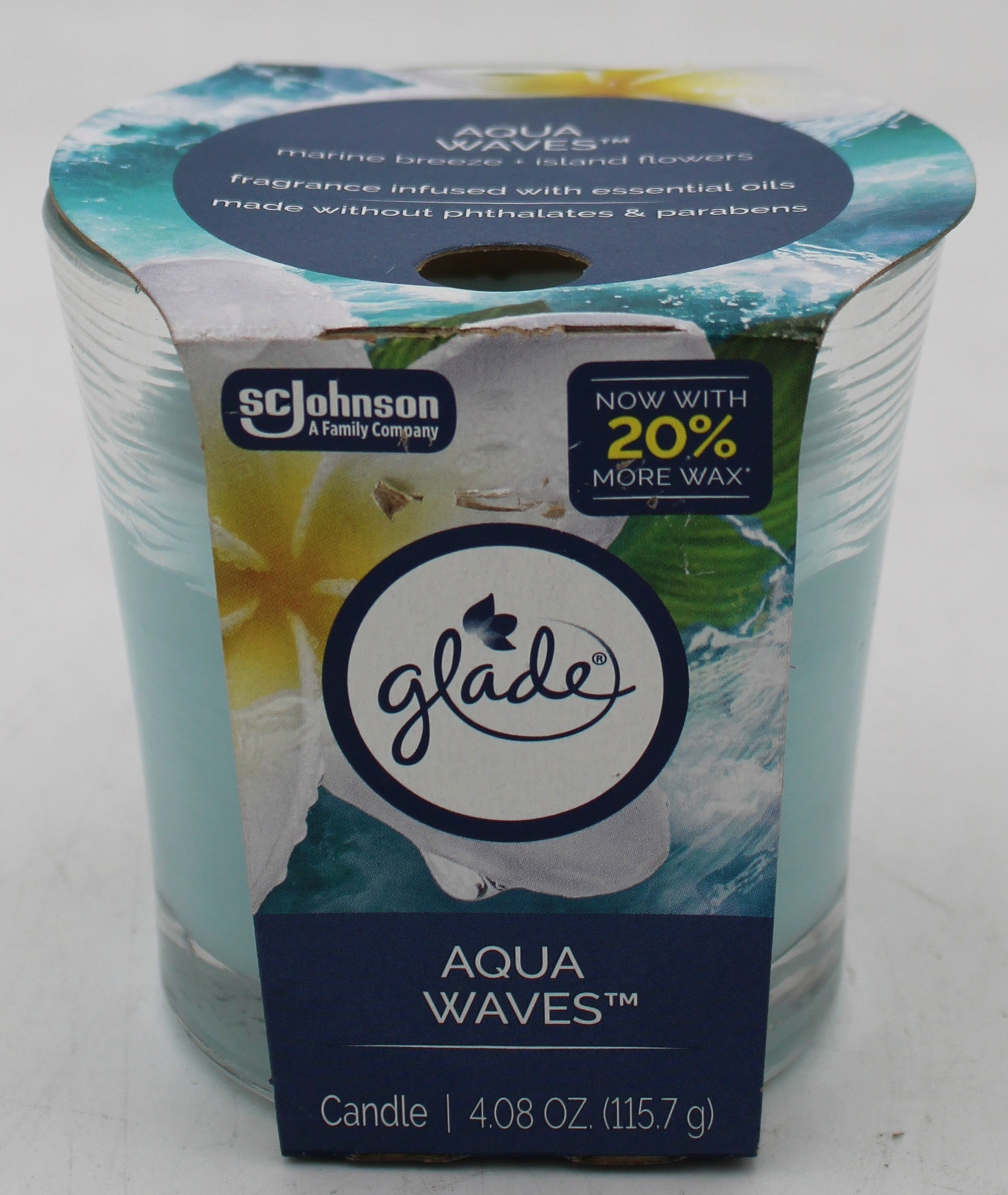 SP GLADE CANDLE 4.08oz AQUA WAVES