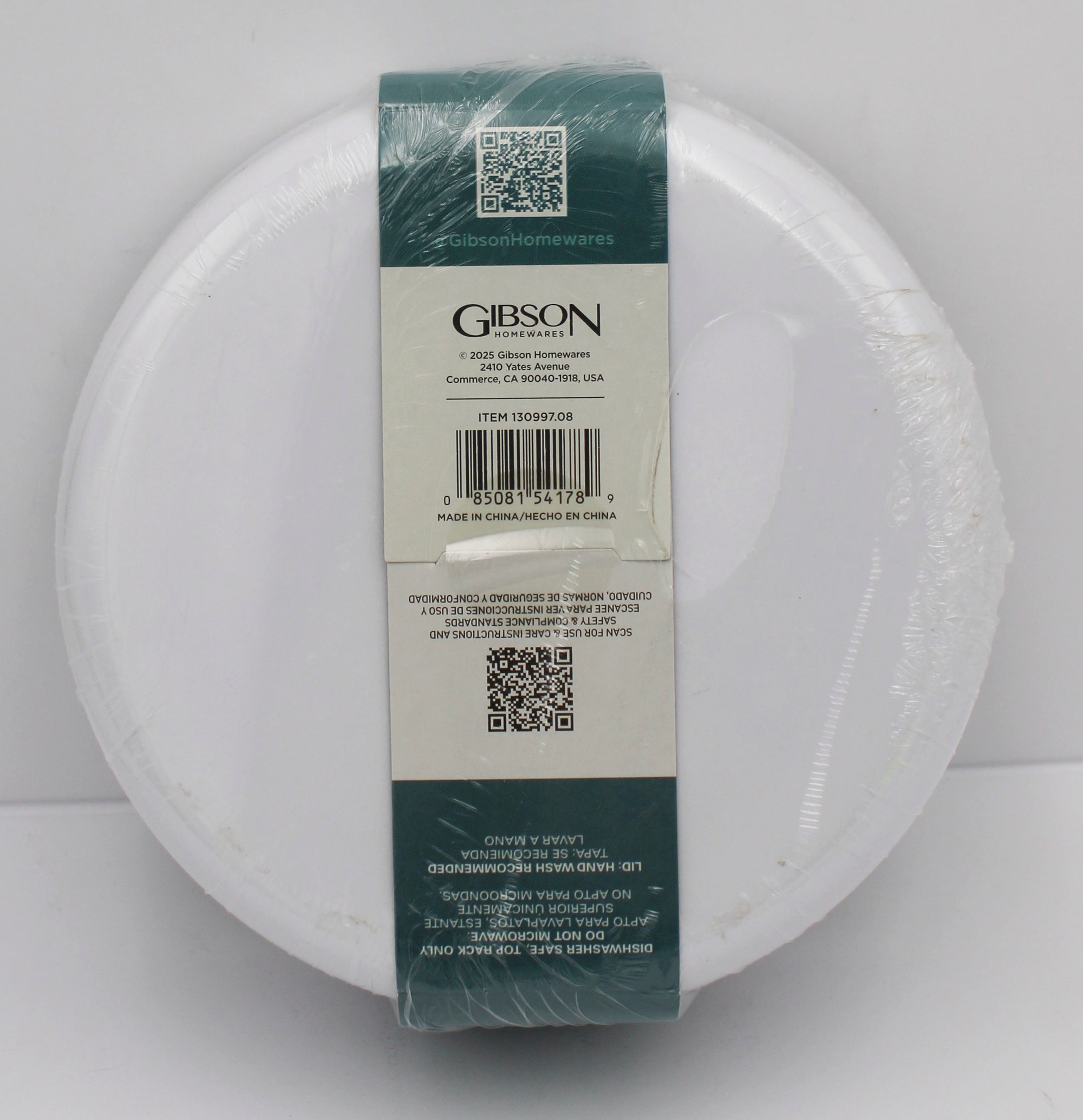 GIBSON HOME 8PC MELAMINE NESTING FOOD STORAGE SET NI