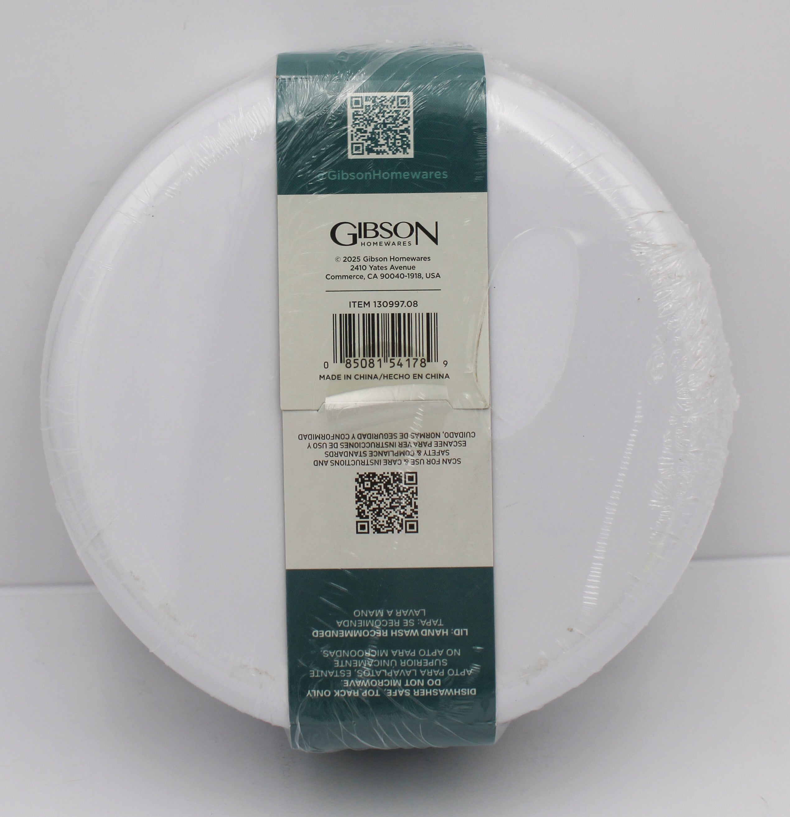 GIBSON HOME 8PC MELAMINE NESTING FOOD STORAGE SET NI