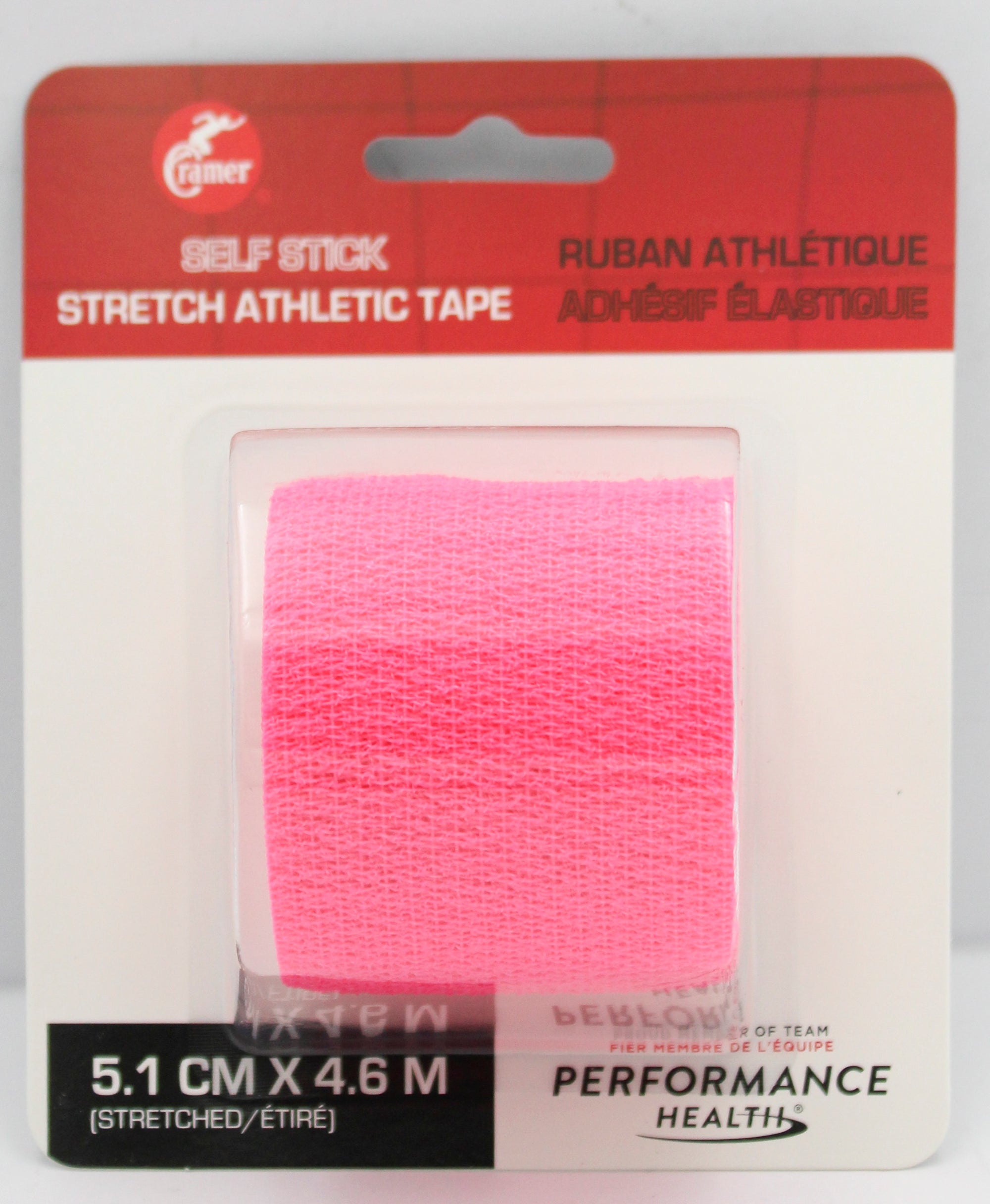 CRAMER SELF-STICK ATHLETIC TAPE 2" X 5YD PINK