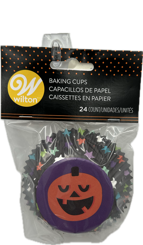 HALLOWEEN STANDARD ASSORTED BAKING CUP 24 CT NI,