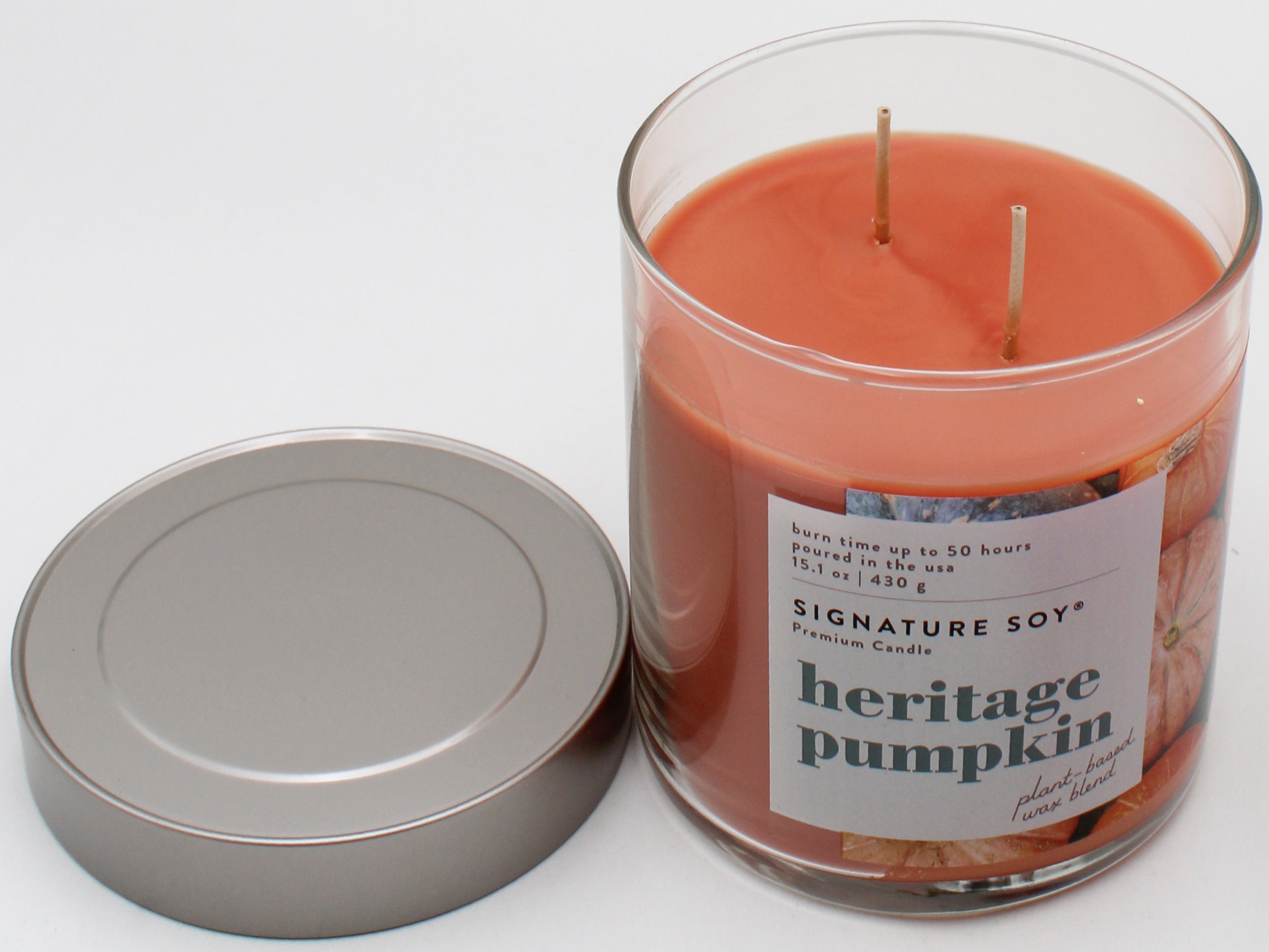 SIGNATURE SOY JAR CANDLE HERITAGE PUMPKIN 15.1oz