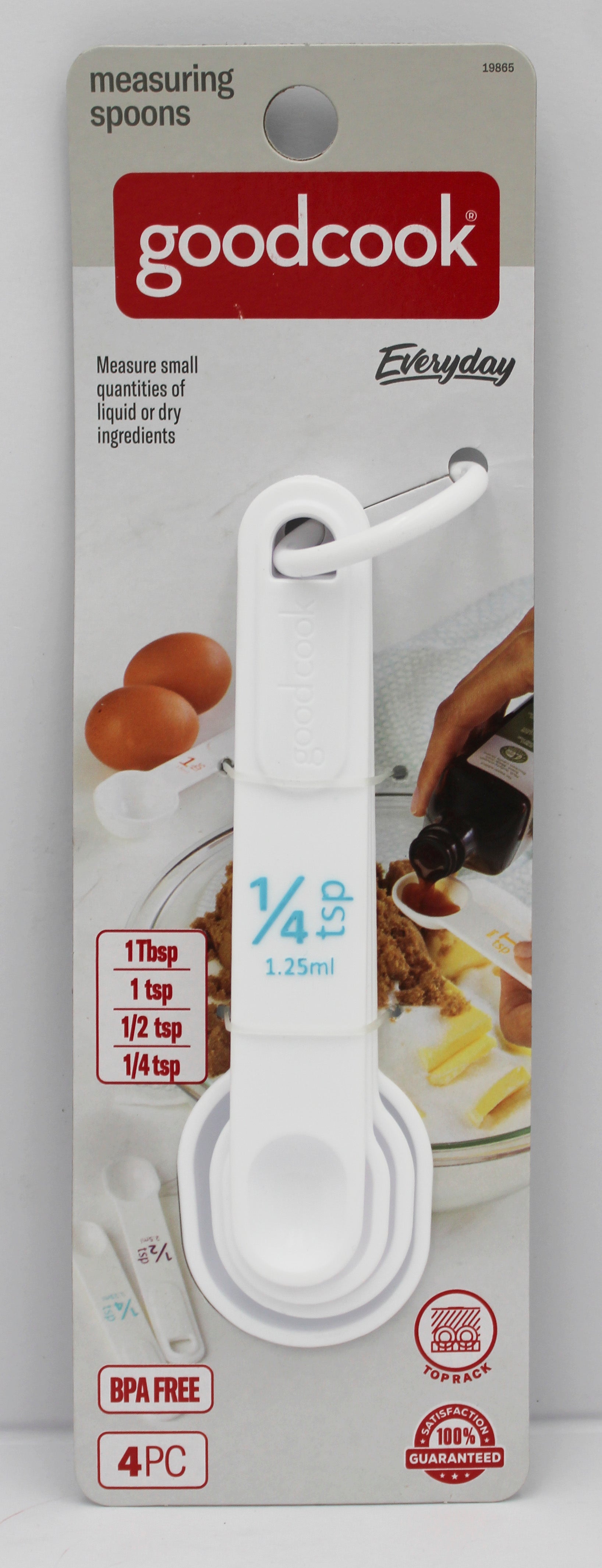 GOOD COOK 4CT MEASURING SPOONS CDU - 12PC