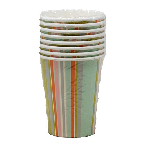 PAPER CUPS  HAPPI JUNGLE 9oz/8CT