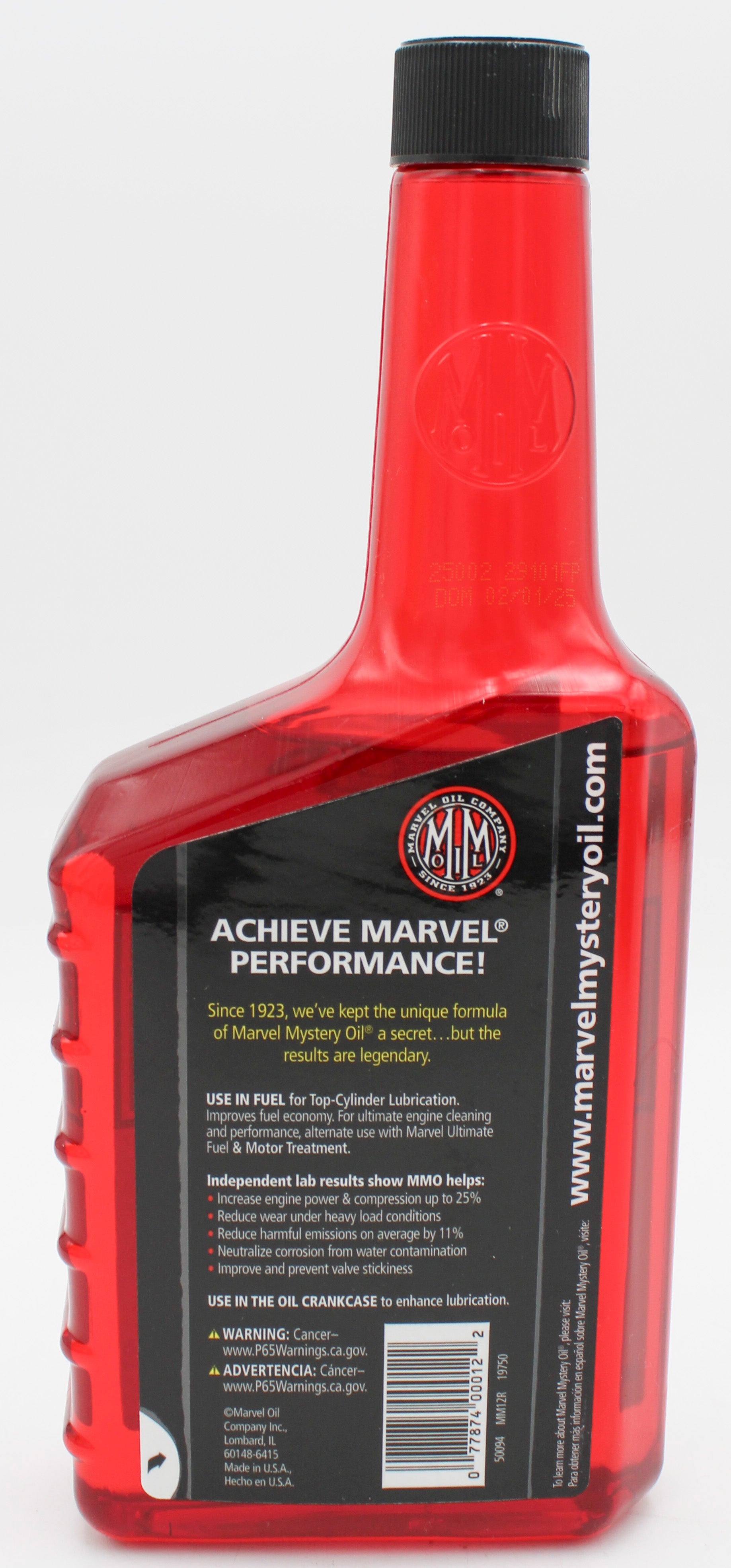 SP MARVEL MYSTERY OIL THE ORIGINAL FUEL & MOTOR TREATMENT 16oz'