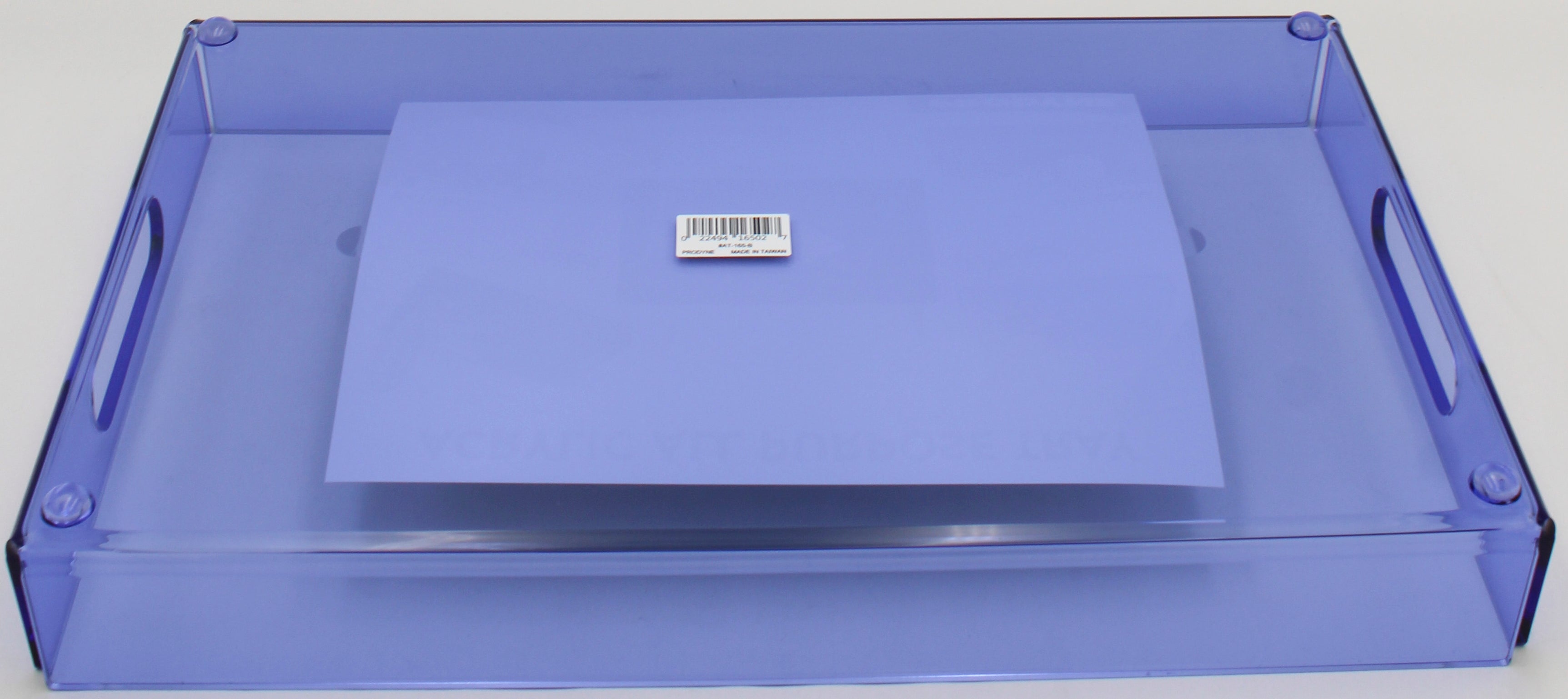 TRAY - ACRYLIC BLUE