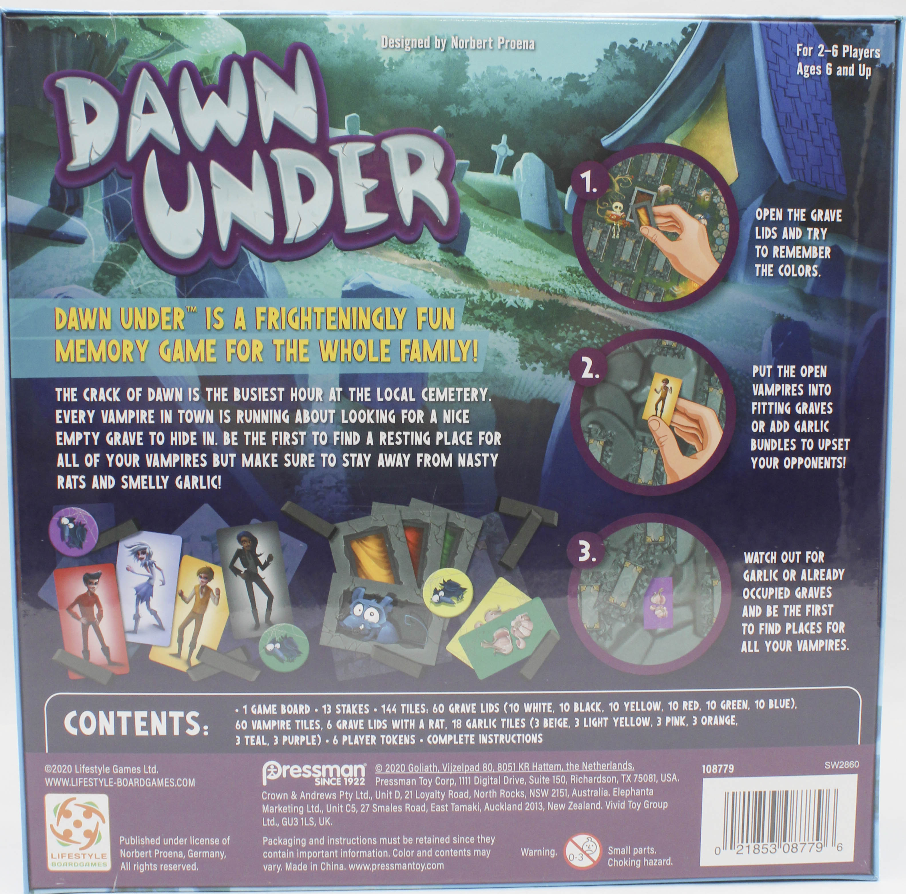 PRESSMAN DAWN UNDER GAME