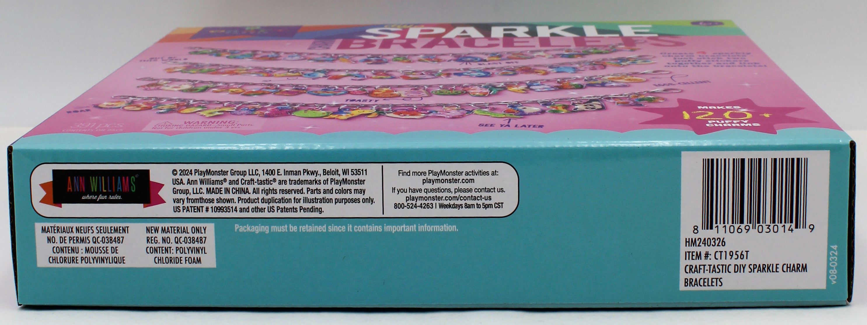 PLAY MONSTER CRAFT TASTIC DIY CHARM BRACELETS