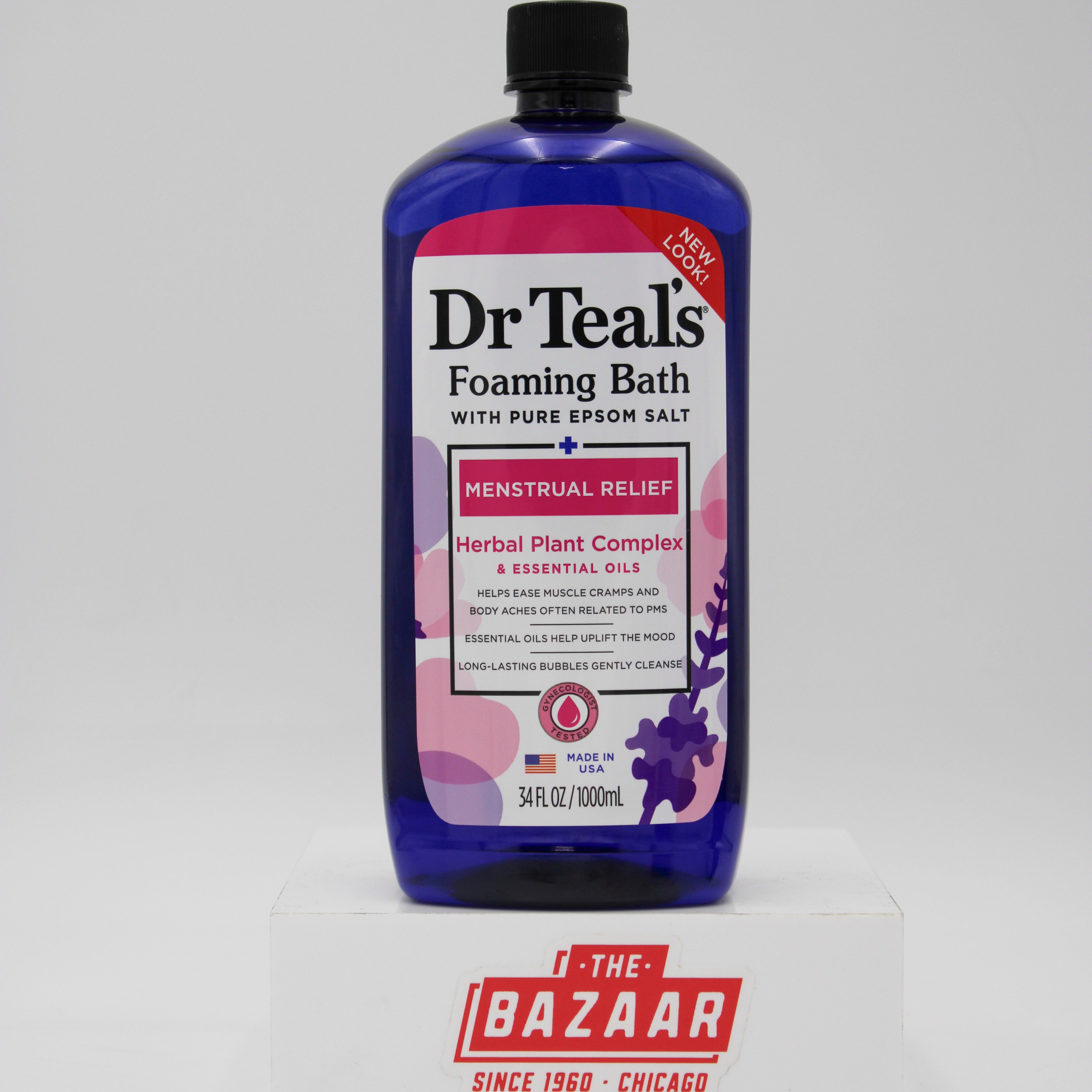 SP DR TEAL'S FOAMING BATH HERBAL PLANT COMPLEX 34oz NI