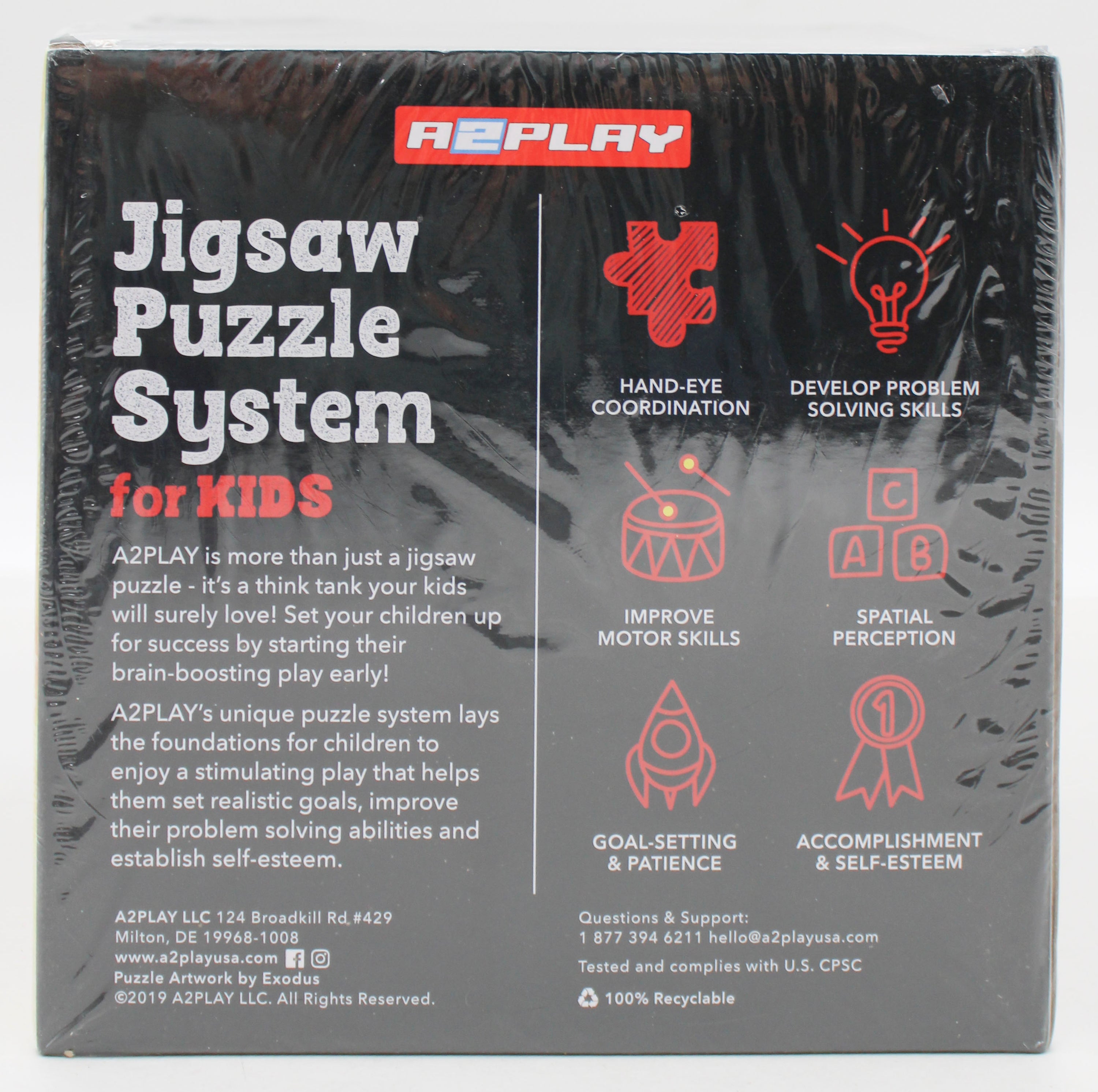 REPLAY 48pc JIGSAW PUZZLE SYSTEM 3' x 2'