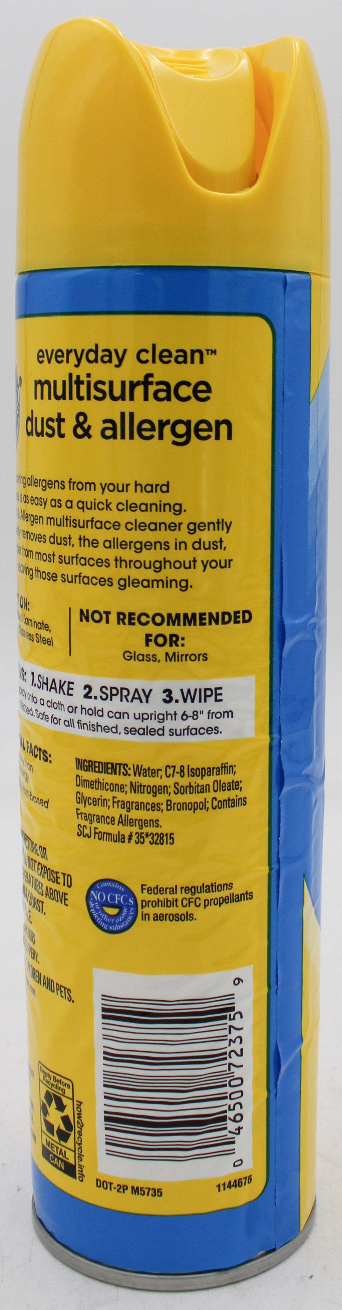 SP PLEDGE MULTISURFACE CLEANER 9.7oz LEMON SCENT