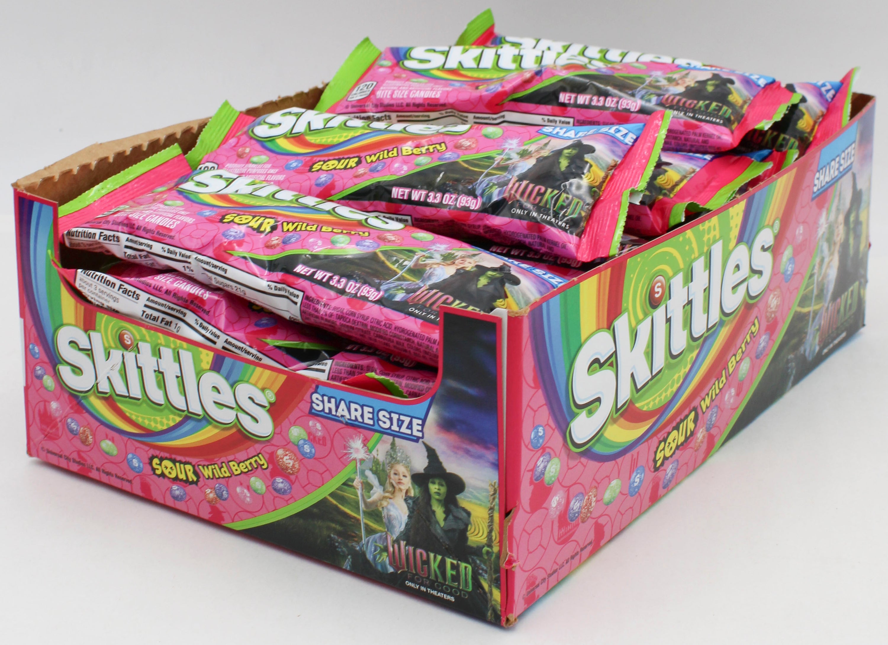 SKITTLES WILD BERRY WICKED  3.3Oz BB 7/24/26