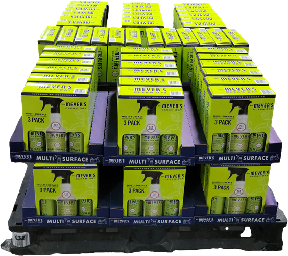 MRS MEYERS MULTI SURFACE CLEANER LEMON VERBENA 3ct PALLET