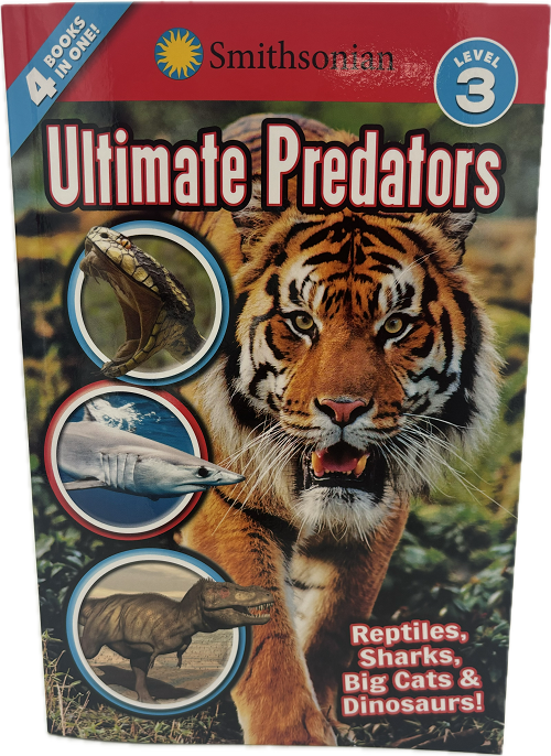 SMITHSONIAN READERS: ULTIMATE PREDATORS LEVEL 3 - PAPERBACK 132pgs PP$7.99 US / 10.99 CAN
